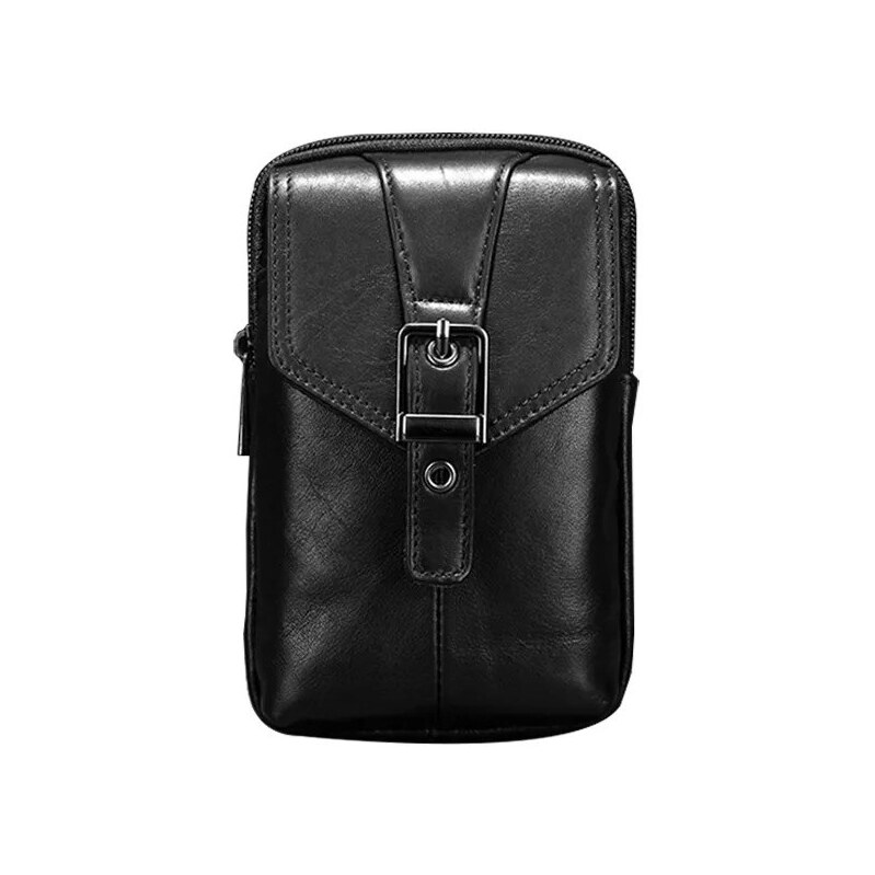 Bullcaptain kožená taška aj oblička Donop Čierny 66062720