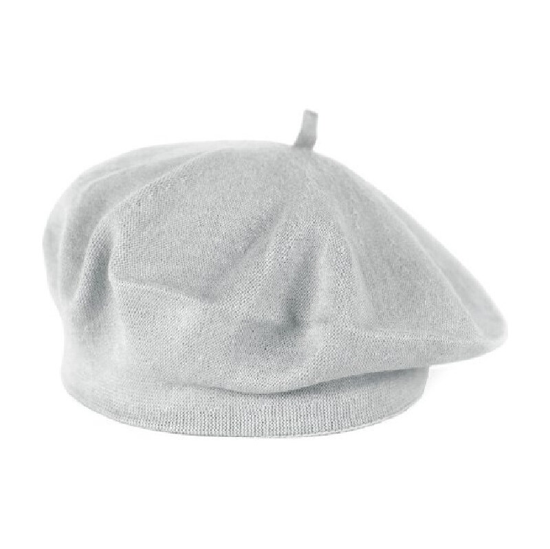 ArtOfPolo Dámsky baret Neapol Svetlé šedý 66062756