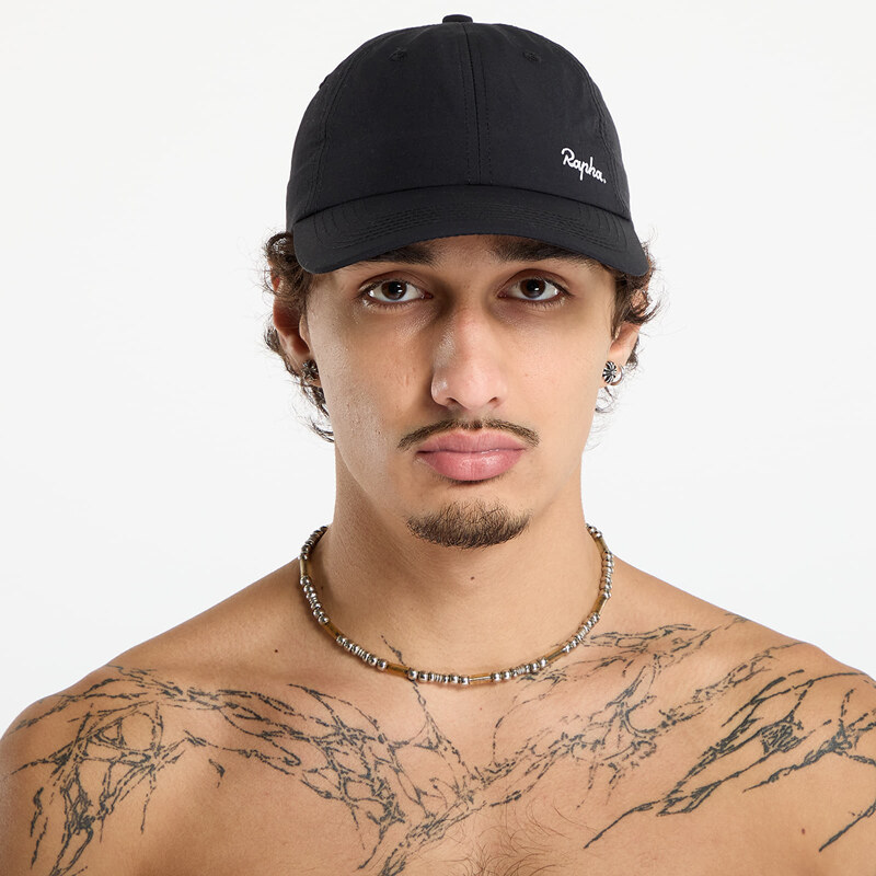 Šiltovka Rapha 6 Panel Cap Black/ Grey Universal 66063210
