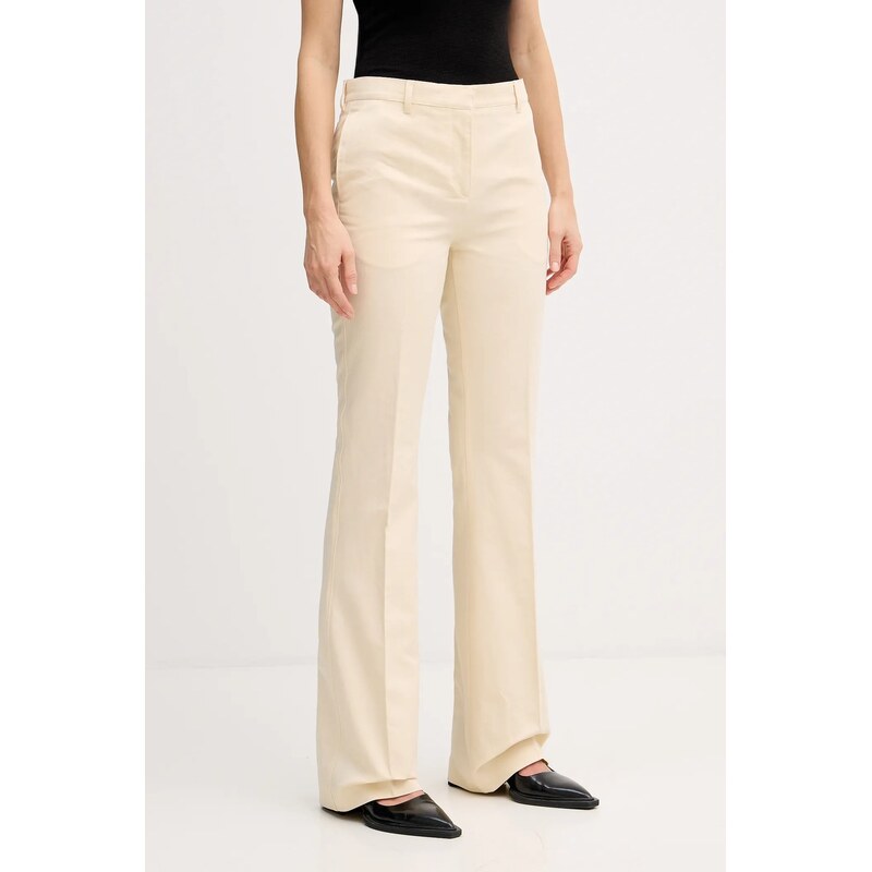 Nohavice s prímesou ľanu Kenzo 65965888