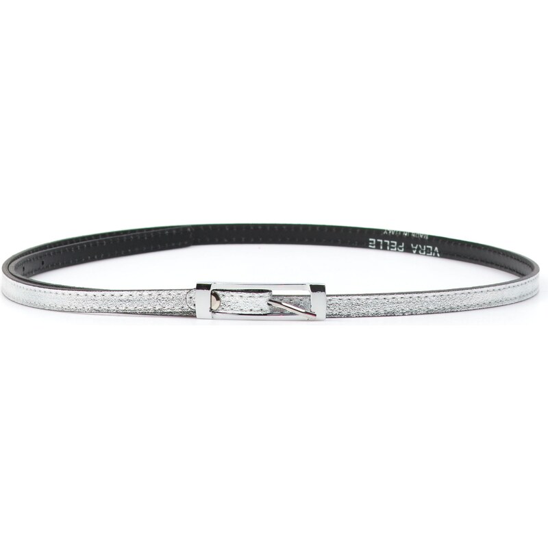 Blaire Dámsky kožený opasok strieborný 66064907