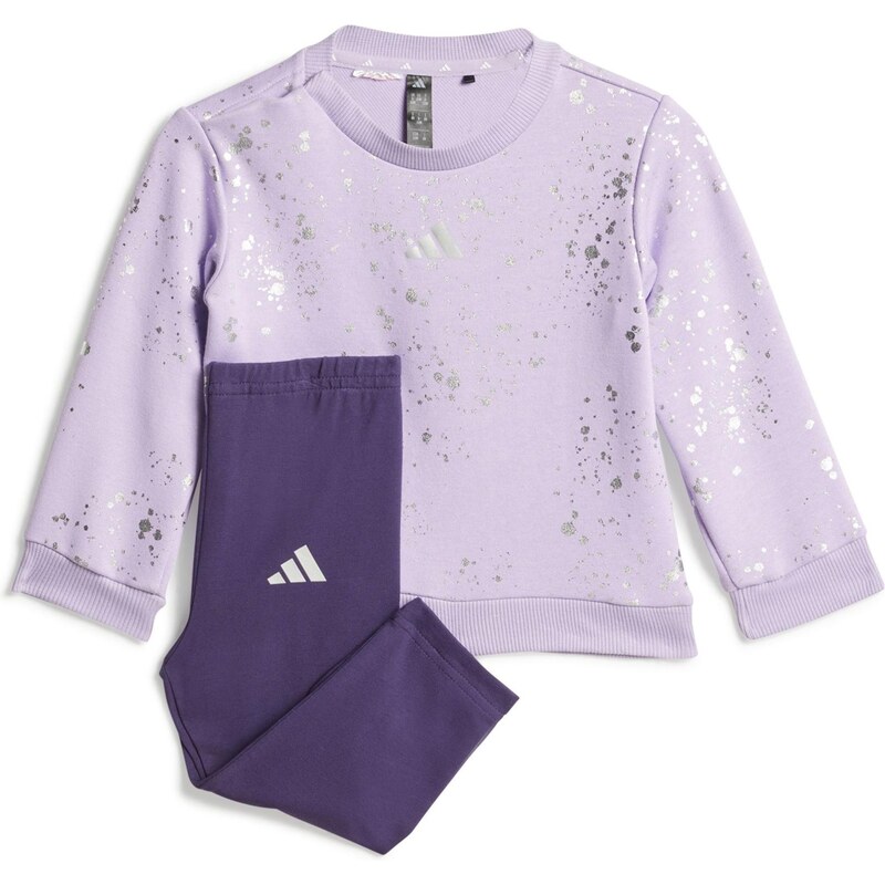 ADIDAS SPORTSWEAR Tréningový komplet levanduľová / strieborná / biela 66068812