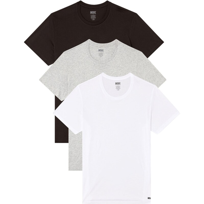 DIESEL Tielko Randal sivá melírovaná / čierna / biela 66966686