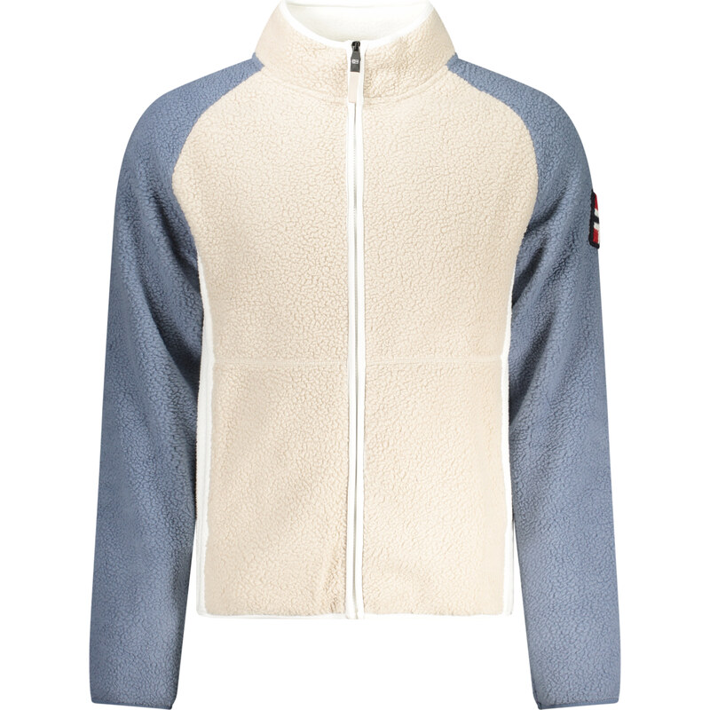 Športová Pánska Mikina so zipsom NORWAY 1963 Bežová 68243245