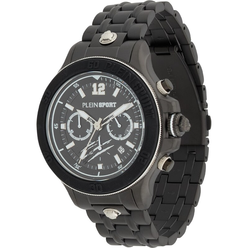 Plein Sport Analógové hodinky čierna / biela 66068937