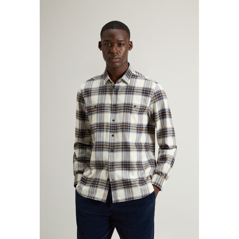 KOŠEĽA WOOLRICH CHECK FLANNEL WARREN SHIRT 66067707