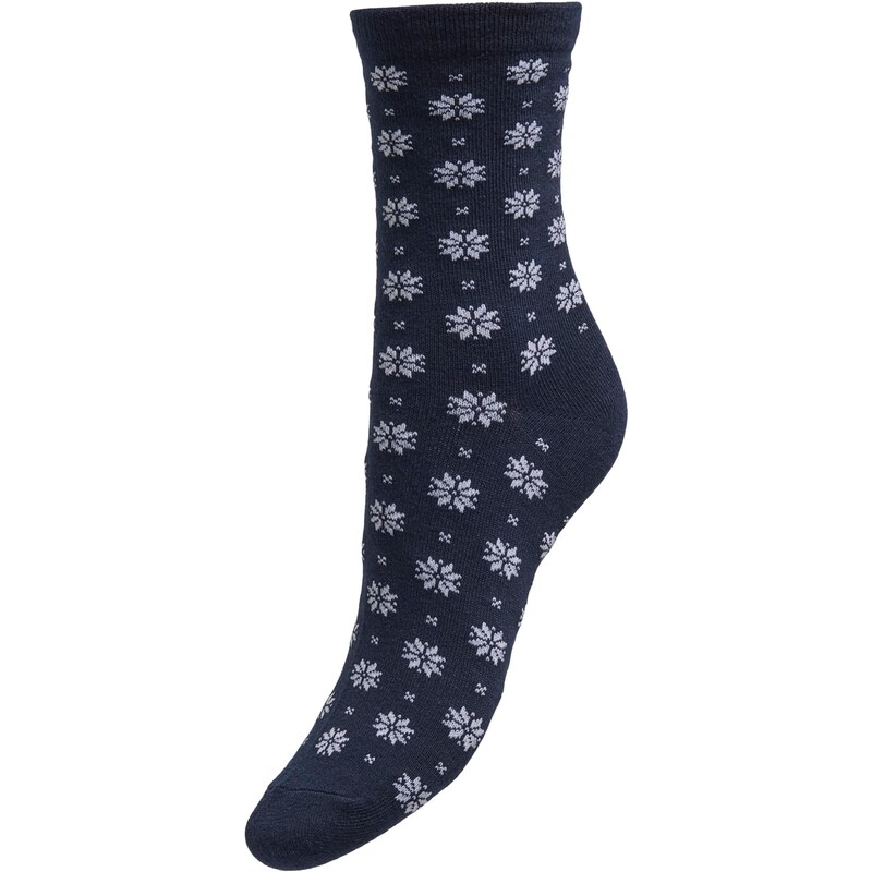 ONLY Ponožky ONLCHRISTMAS námornícka modrá / jasne červená 66069094