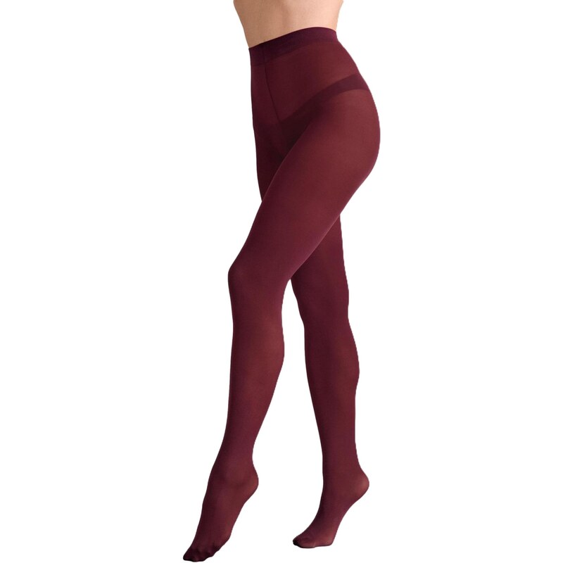 Next Jemné pančuchy merlotová 66069095