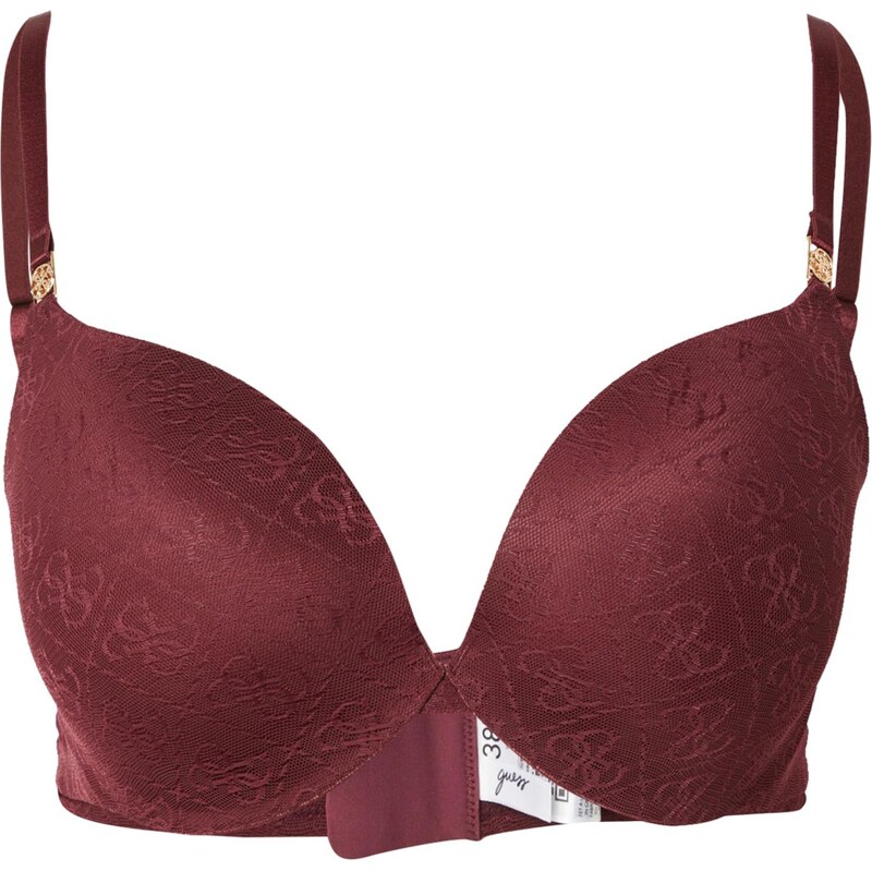 GUESS Podprsenka Nora vínovo červená 66069180