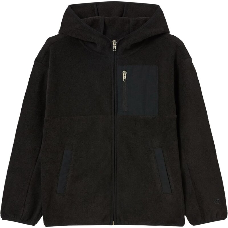 Champion Authentic Athletic Apparel Flisová bunda čierna 66069378