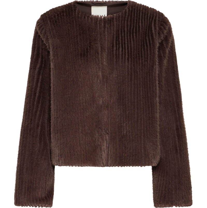 ICHI Prechodná bunda IHCIKORA čokoládová 66069486