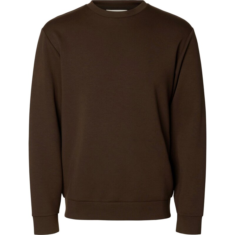 SELECTED Mikina tmavohnedá 66069516