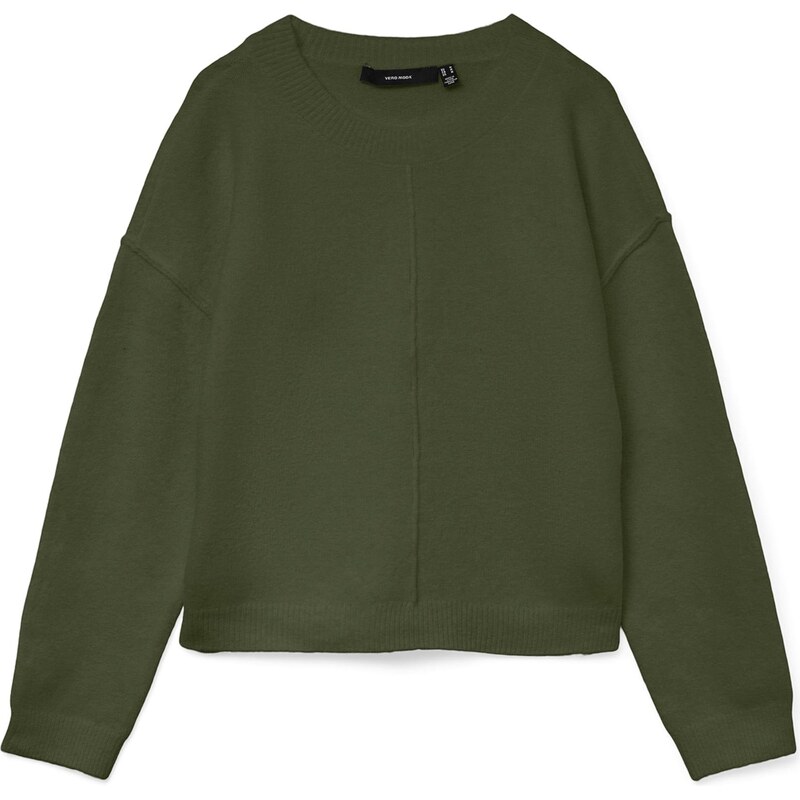 VERO MODA Sveter VMBESTI tmavozelená 66069568