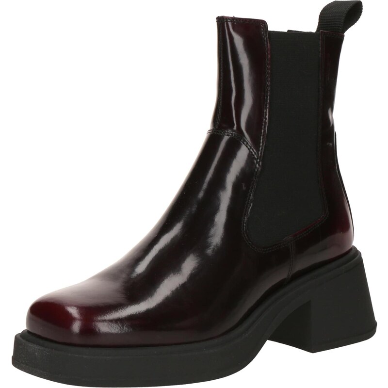VAGABOND SHOEMAKERS Chelsea čižmy DORAH bordová 66069678