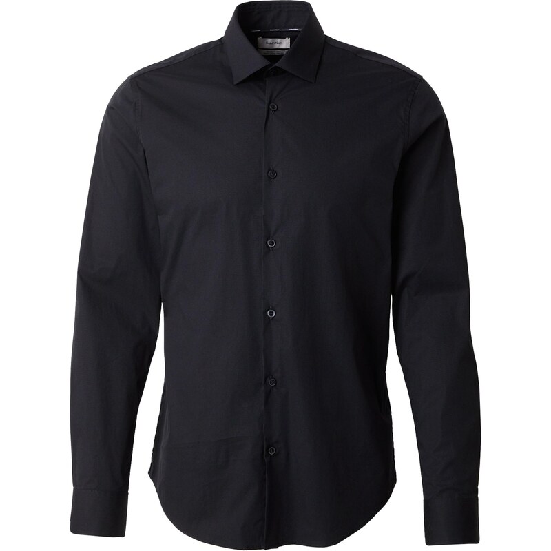 Calvin Klein Biznis košeľa ESNTL čierna 66069779