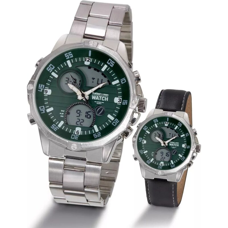 Hodinky + 2 vymeniteľné remienky Atlas For Men 66068112