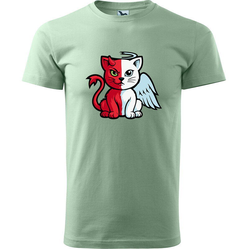 E-shop Handel Tričko - Mačka z dvoch svetov