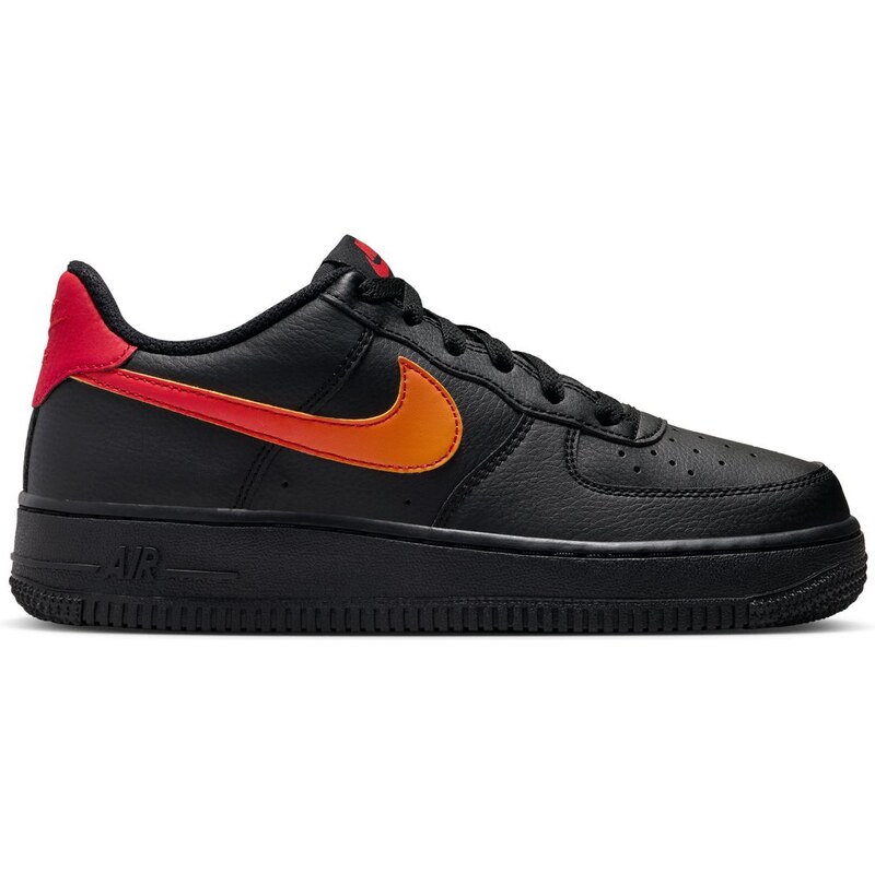 Nike Air Force 1 Low Black & Bright Ceramic (GS) - Detské - Tenisky 66361275