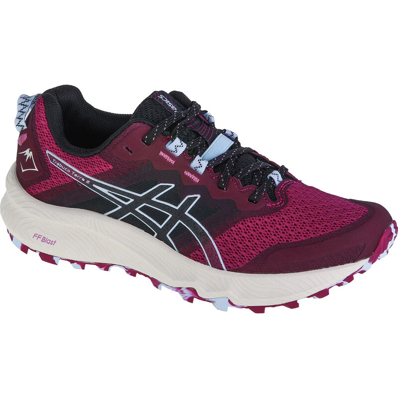 Tmavoružové bežecké topánky ASICS Gel-Trabuco Terra 2 1012B427-500 49852584