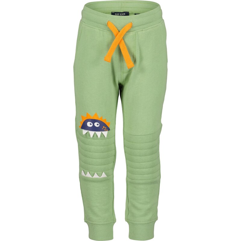 BLUE SEVEN Nohavice námornícka modrá / svetlozelená / oranžová / biela 66074364