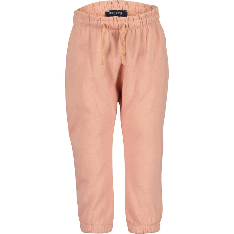 BLUE SEVEN Nohavice svetlohnedá / svetlofialová / biela 66074360