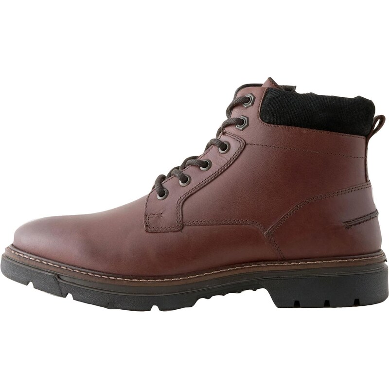 Next Šnurovacie čižmy gaštanová 66074444