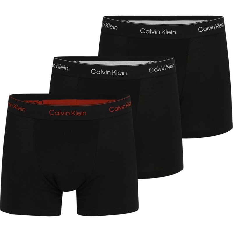 Calvin Klein Underwear Boxerky červená / čierna / biela 66074480