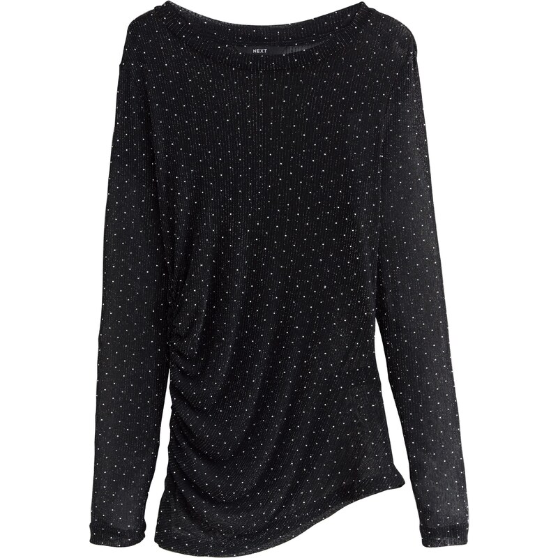 Next Tričko čierna / strieborná 66074734