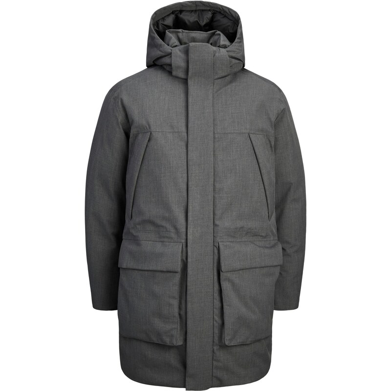 Jack & Jones Premium Prechodná parka JPRMoon tmavosivá 66075509
