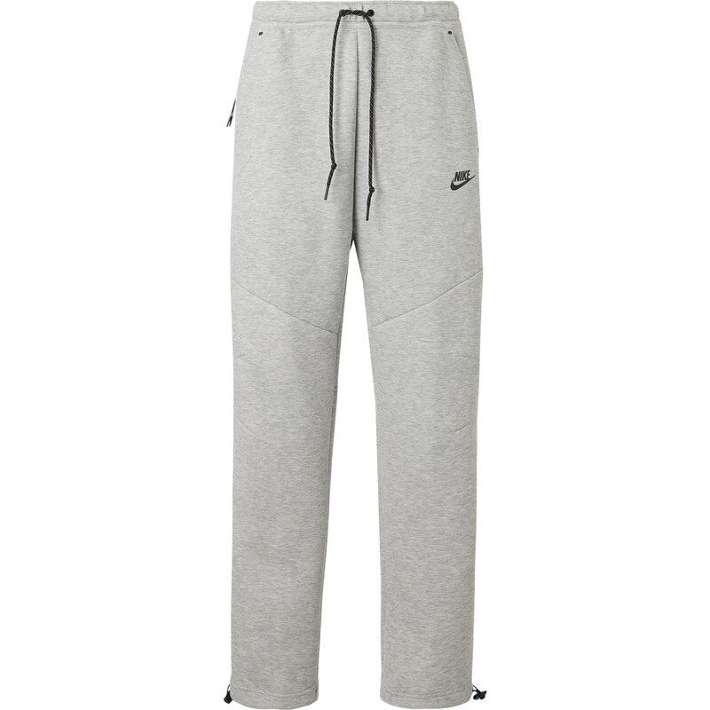 Nike Sportswear Nohavice TECH FLC svetlosivá / čierna 66075510