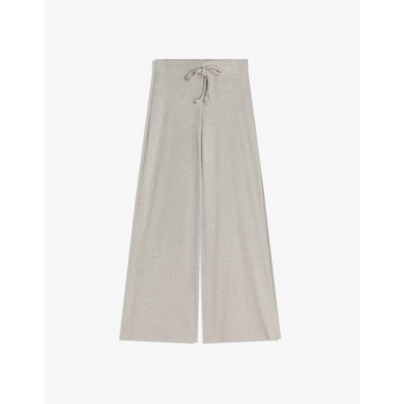 Bershka Nohavice piesková 66076150