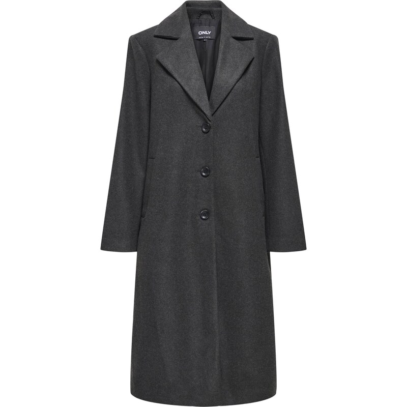 ONLY Prechodný kabát ONLLISA sivá melírovaná 66076157