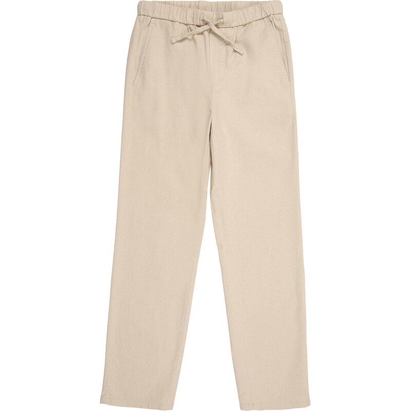 Only & Sons Junior Nohavice OSJLINUS sivobéžová 66076153