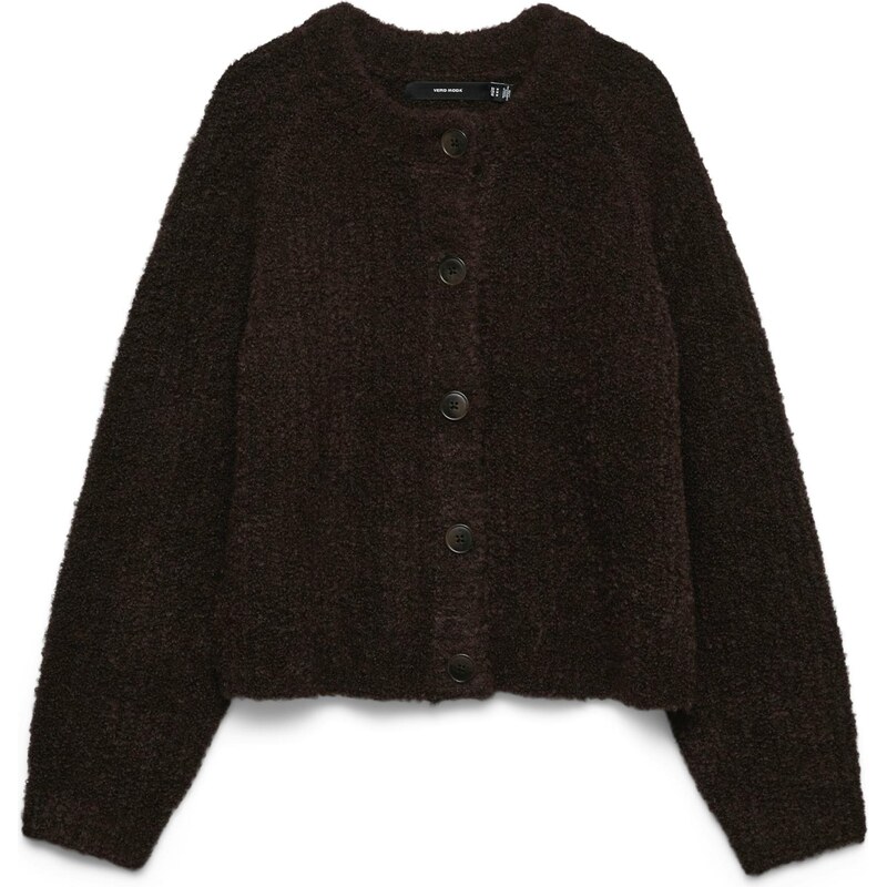 VERO MODA Kardigán VMCARMEN čokoládová 66076183