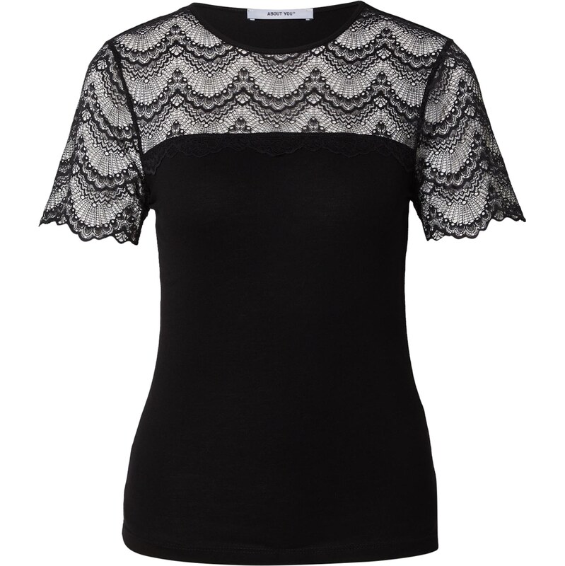 ABOUT YOU Tričko Ida čierna 66076226