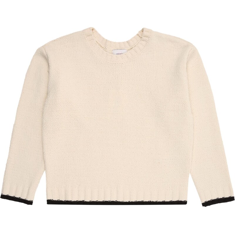 Vero Moda Girl Sveter VMSHADOW nebielená / čierna 66076202