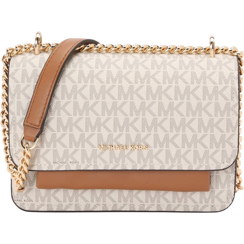 MICHAEL Michael Kors Taška cez rameno farba ťavej srsti / tmavohnedá / 66076223