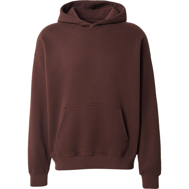 Abercrombie & Fitch Mikina ESSENTIAL čokoládová 66076287