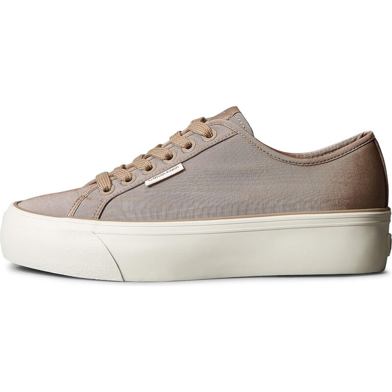 Calvin Klein Nízke tenisky tmavošedá / biela 66076305