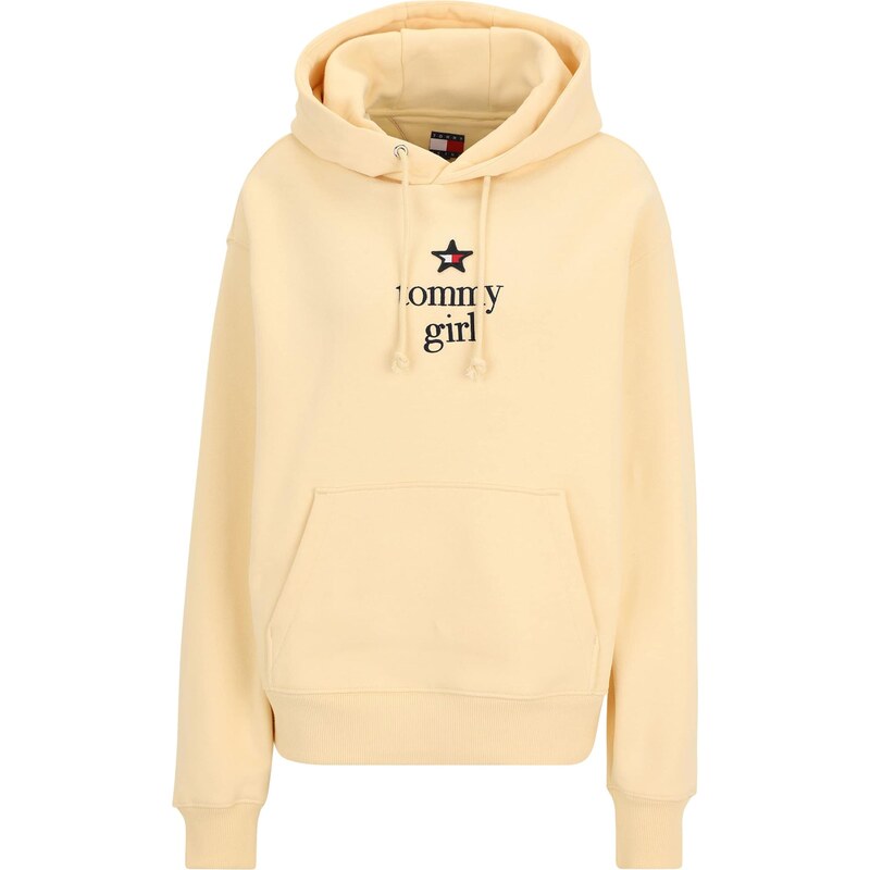 Tommy Jeans Mikina piesková / čierna 66076372