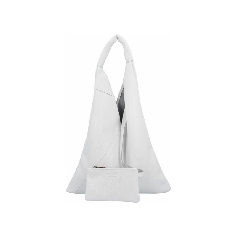 Vittoria Gotti Talianska kožená taška Shopper Bag s malou kozmetickou 66076485