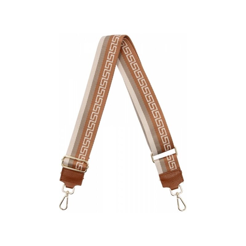 Hernan Štýlový pásik na tašku H10 hnedý 66076544