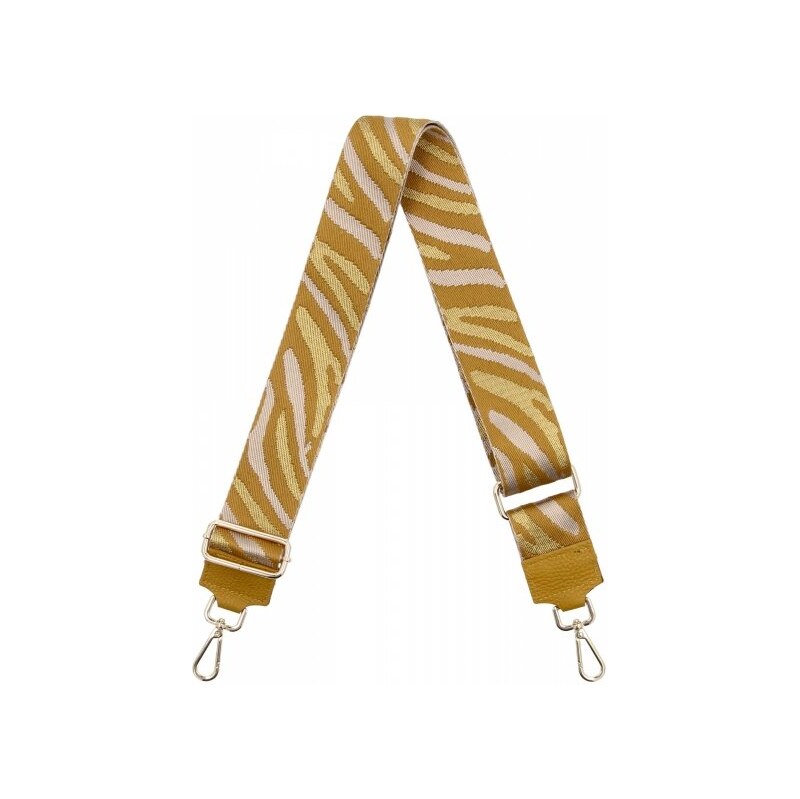 Hernan Módny pás do tašky Moro PA002 Žltý/Bežový 66076563