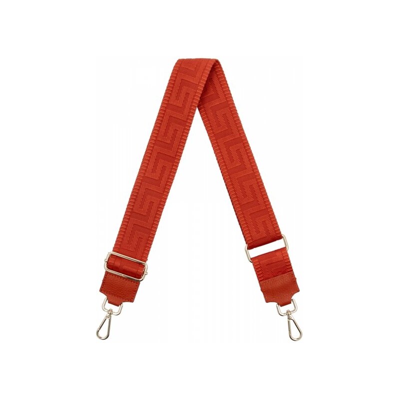 Hernan Módny pásik na tašku Geometric PA005 oranžový 66076599