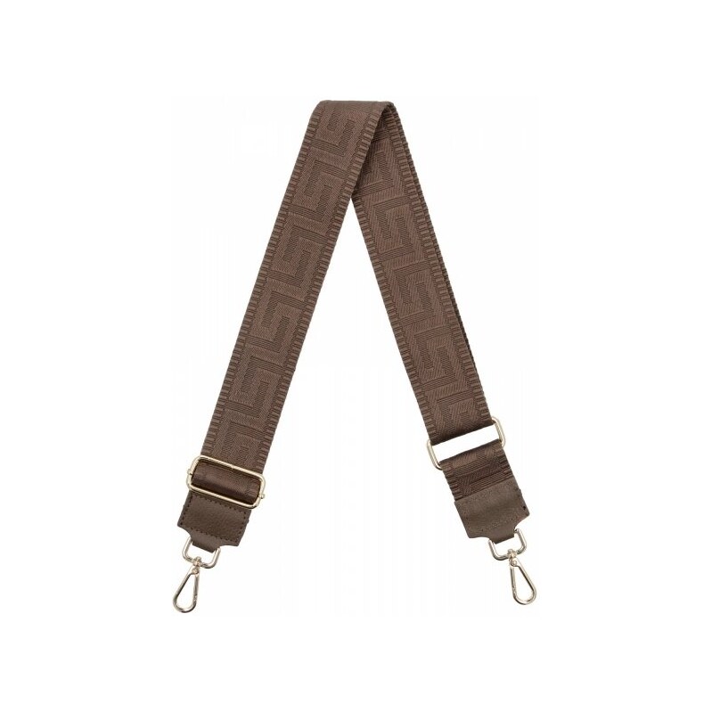 Hernan Módny pásik na tašku Geometric PA005 Zemitý 66076600