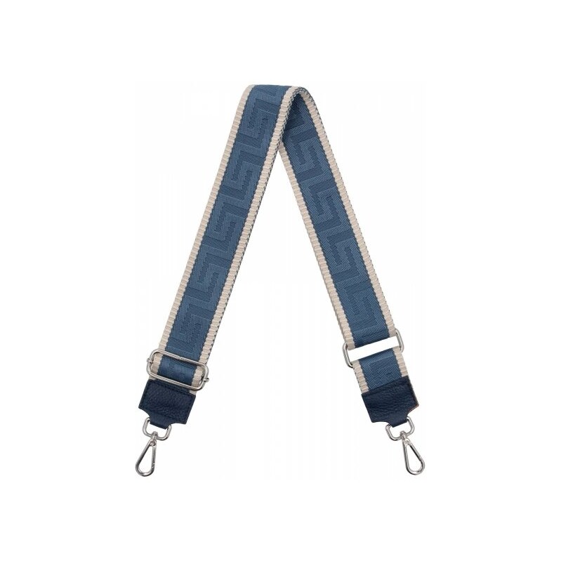 Hernan Módny opasok na tašku Geometric PA005 Modrá/Bežová 66076601