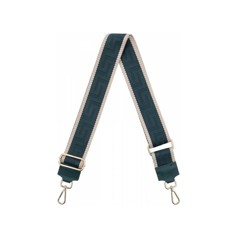 Hernan Módny pásik na tašku Geometric PA005 Tmavá morská/bežová 66076594