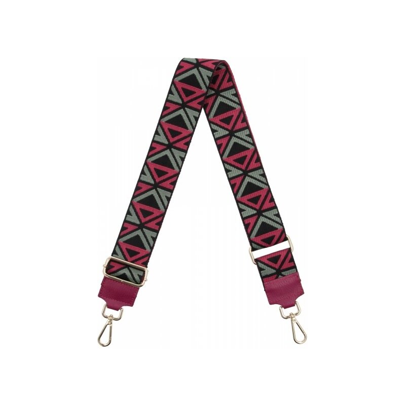 Hernan Módny pásik k taške Geometric PA005 fuchsiový 66076605