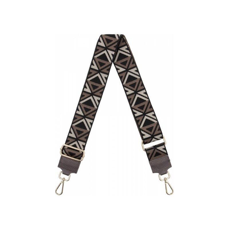 Hernan Módny pásik na tašku Geometric PA005 šedý 66076607