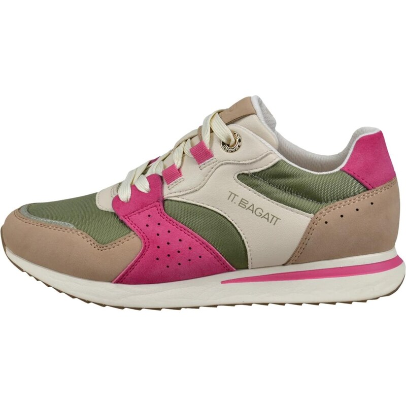 TT. BAGATT Nízke tenisky béžová / kaki / ružová 66078630